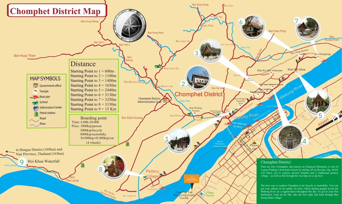 Chomphet District Hidden Treasure Walking Trails